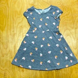 Adorable girls grey dress